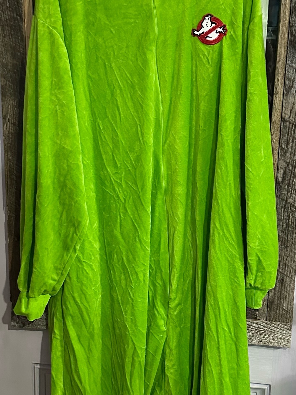Halloween ghost buster costume size adult one size